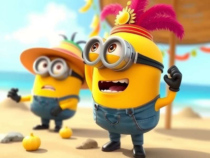 Minion Beach Party Game Screenshot