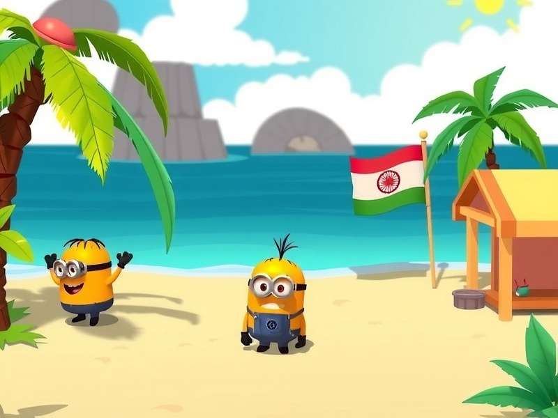 Minion Beach Party Indian Festival Event